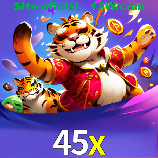 Imagem promocional da 45x mostrando a plataforma e suas vantagens